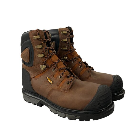 KEEN Camden 8" Carbon Safety Toe Waterproof 600G Insulated Work Boot 9.5 EE NEW - Picture 1 of 8
